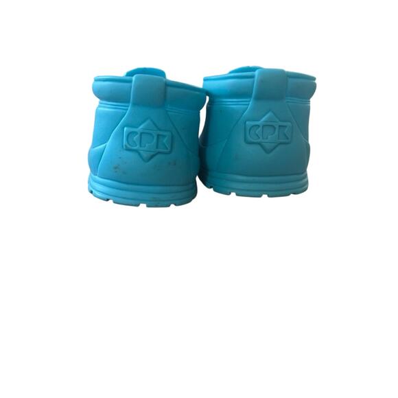 Cabbage Patch Kids 1980s WEEBOK Hi Top Shoes Blue NO Word - Picture 4 of 5